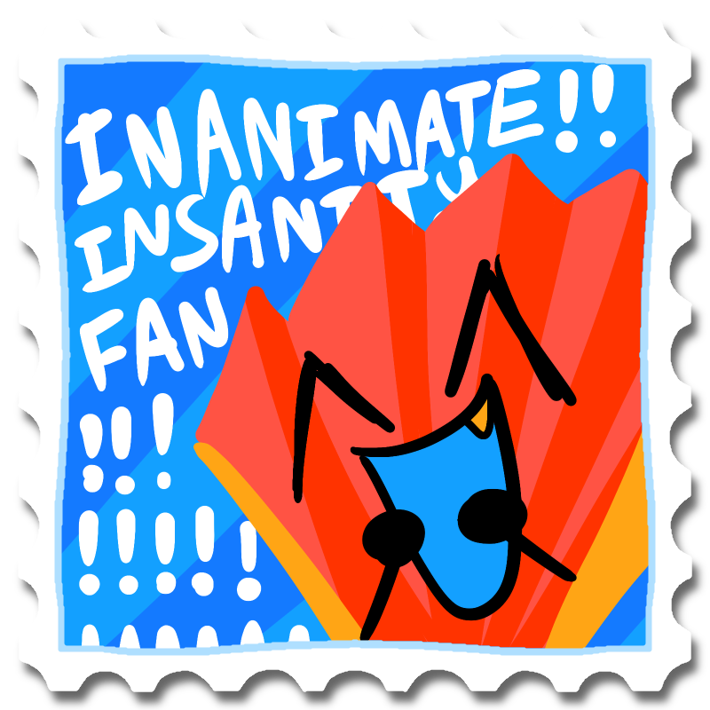 inanimate insanity fan stamp